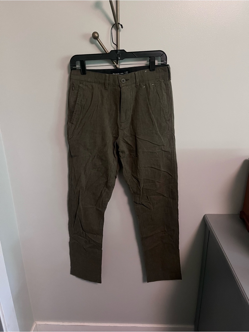 Abercrombie & Fitch Olive Brown Chinos